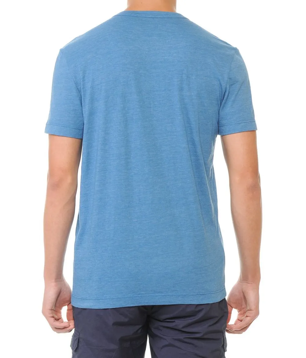 Tri-Blend Crew Neck T-Shirt with Binded Neckline