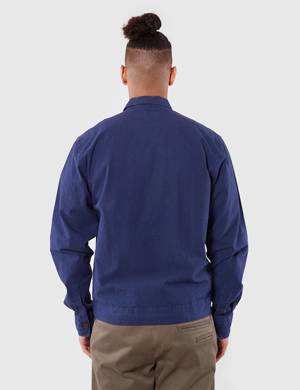 Universal Works Uniform Denim Shirt - Indigo Blue