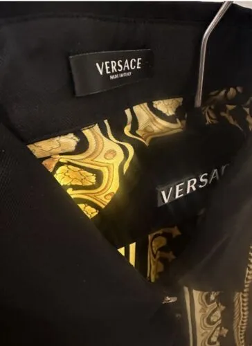 Versace Baroque Heritage Silk Formal Shirt For Ladies