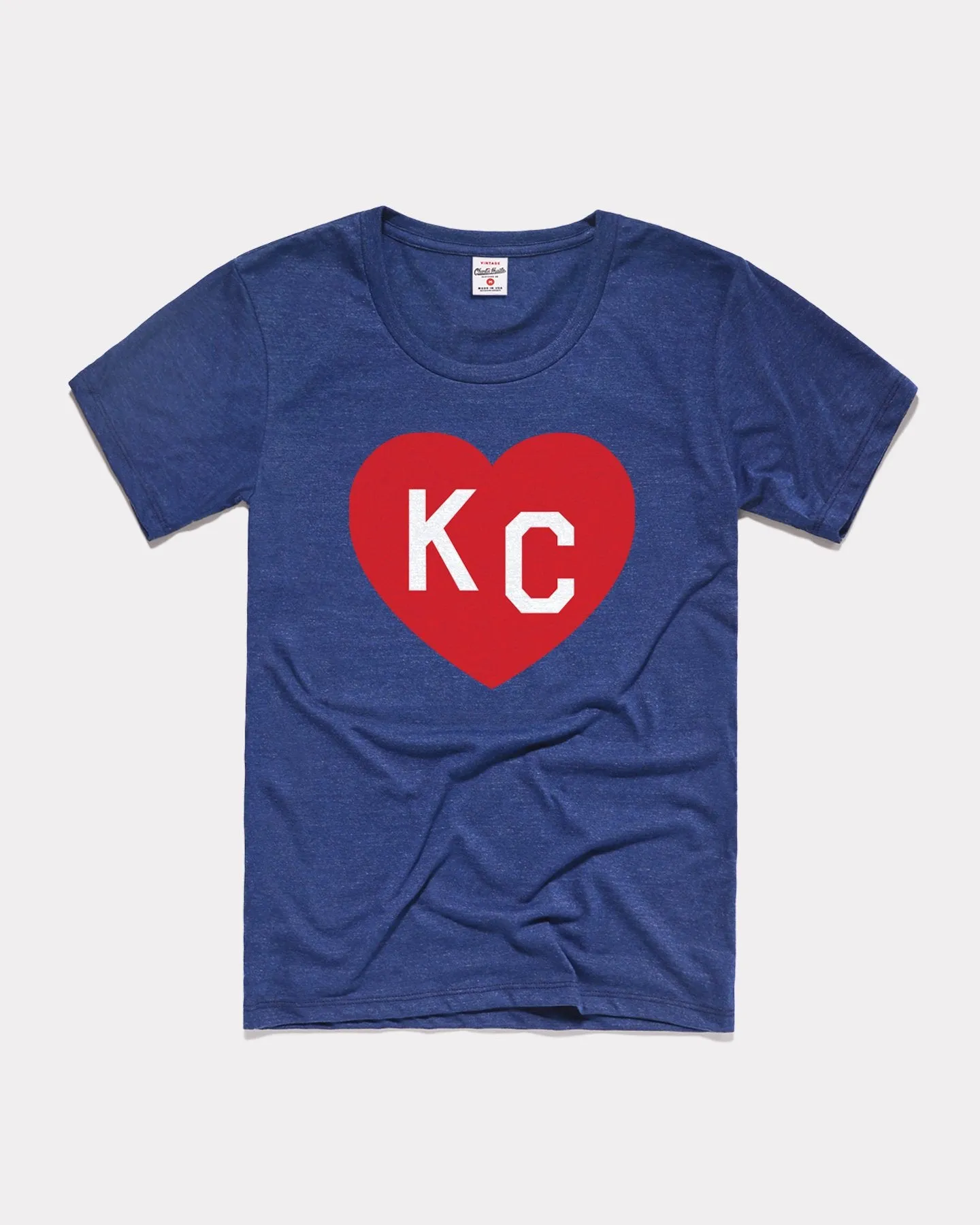 Women's Navy KC Heart