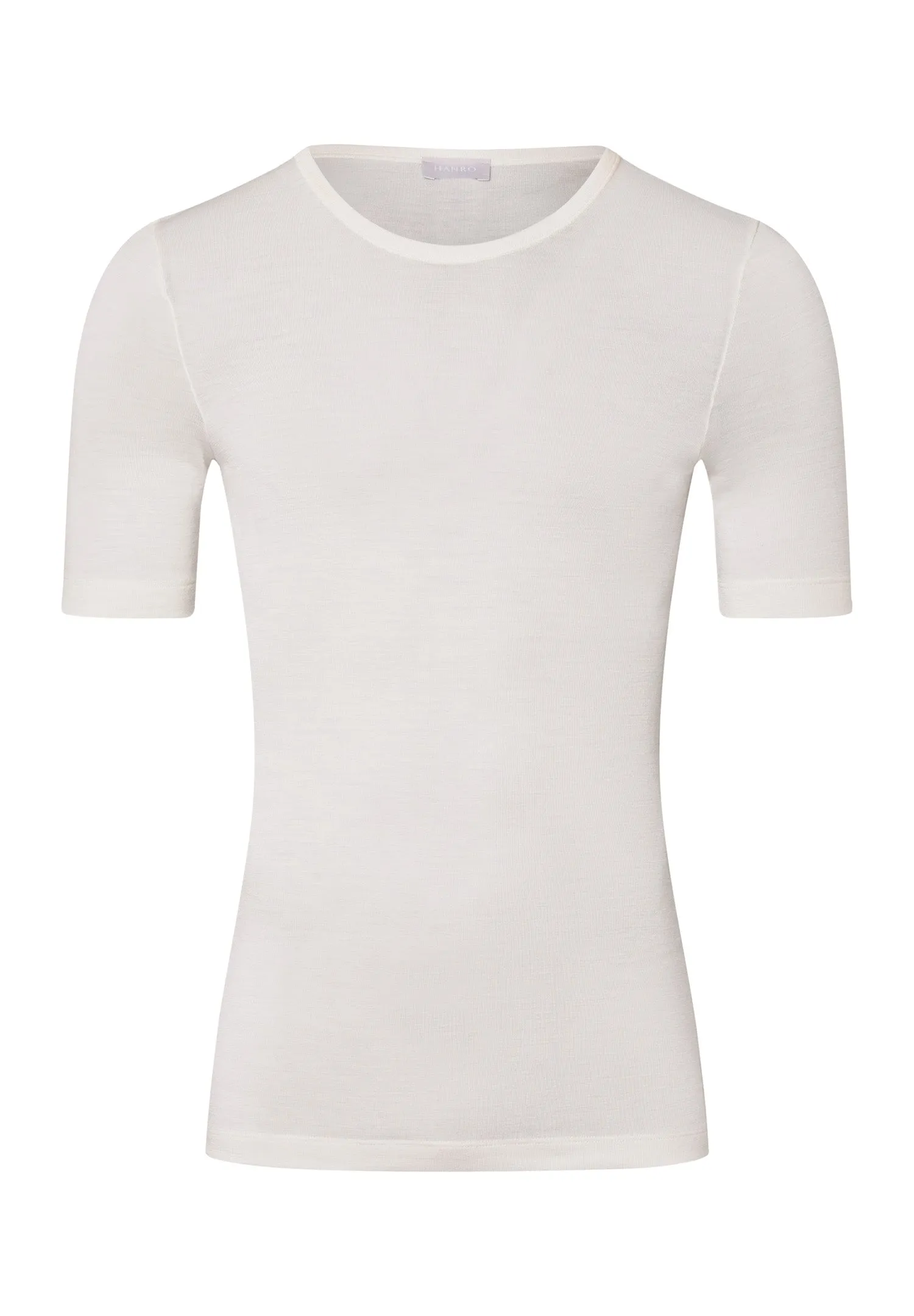 Woolen Silk M Wool and Silk Fitted T-Shirt | Cygne 73401-795